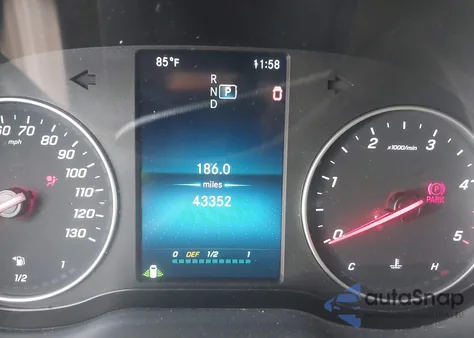 2022 Mercedes-Benz Sprinter 2500 Standard Roof V6 z USA, uszkodzony, nr VIN W1X4EBVY6NP467872